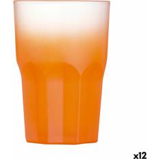 Naranja Gafas Luminarc Summer Pop Naranja Vidrio 12 Unidades 400 ml Vaso