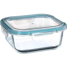 Bleu Boîtes alimentaires Gourmet De Conservation Verre Clipeat 1.18 L Boîte alimentaire