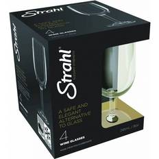 Polycarbonat vinglas Strahl 245ml, 4 Vinglas 4stk