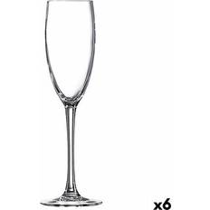 BigBuy Home Champagnerglas ebro durchsichtig [160 ml] Sektglas