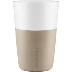 Eva solo latte Eva Solo Cafe Latte-krus 2 stk, pearl Krus