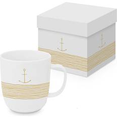 Køkkentilbehør Paperproducts Design Krus Pure Anchor Matt 35 cl Hvid Krus 35cl
