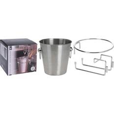 Argent Sacs isothermes Excellent Houseware Refroidisseur de Champagne 3 pcs Inox Sac isotherme