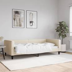 Møbler vidaXL Daybed cremefarvet Sofa