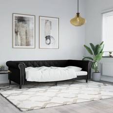 vidaXL Daybed 100x200 kunstlæder Sofa 3 personers