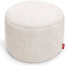 Blanc Poufs Fatboy Point Tabouret Cord Recyclé Cream Beige Pouf