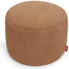 Fatboy Chaises Fatboy Point Tabouret Cord Recyclé Teddybear Marron Pouf