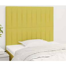 vidaXL Mörkbrun 80 x 5 x 78/88 cm Sänggavel