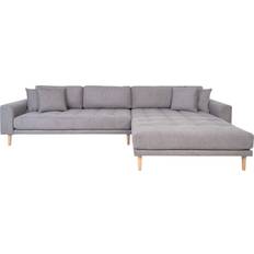 House Nordic Large Chaise Longue Light Gray Soffa 290cm