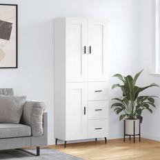 Mobiliers de Salle de Bain vidaXL Buffet Haut Armoire De Rangement Avec Pieds