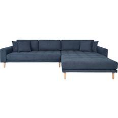 Højrestillede - Sovesofaer House Nordic Lido Dark Blue Sofa 290cm 4 personers