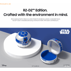 Samsung Galaxy Buds2 Pro R2-D2 Cover Silver&White