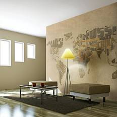 Artgeist Fototapet Explorers 'kort over verden 350 x 270 cm