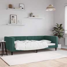 Daybed Sofas vidaXL Tagesbett Dunkelgrün 90 x 200 cm Sofa 3-Sitzer