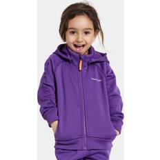 Lila Fleecekläder Didriksons Corin Kids' Full-Zip Lila