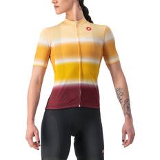 Castelli Overdele Castelli Corta Amarillo Arena Burdeos Mujer - Yellow/Violet