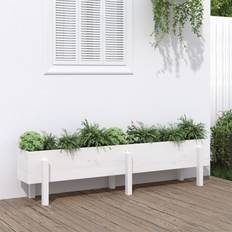 vidaXL højbed 160x30x38 massivt fyrretræ Plantekasse