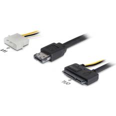 Sata 22 pin DeLock 22-Pin 4-Pin Molex