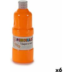 Akvarellfärger på rea Pincello Gouache Neon Orange 400 ml 6 antal