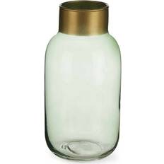Green Vases Gift Decor Weich Golden X X Vase