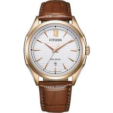 Analoginen - Eco-Drive Rannekellot Citizen Classic Eco-Drive AW1753-10E Miesten 41 mm Analoginen Kvartsi Mineraalilasi