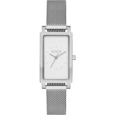 Watches Skagen Silver Mesh Watch, Black