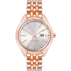 Nine West Damklocka NW_2660SVRG