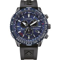 Citizen eco drive promaster Citizen Chronograaf Promaster Sky Funkuhr Eco Drive CB5006-02L Zwart