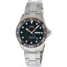 Mido Watches Mido Swiss Automatic Ocean Star 200 Bracelet 44mm Black Black