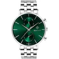 Gant Men Wrist Watches Gant Park Hill Day-Date II Green-Metal