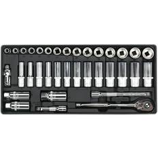 Head Socket Wrenches Sealey TBT20 35pc Drive Head Socket Wrench