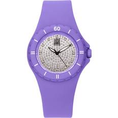 Rhinestones Wrist Watches Women's Light Time Silicon Strass Watch