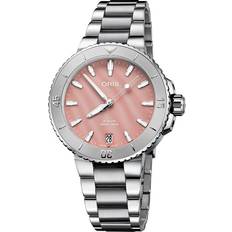 Oris Dame Armbåndsure Oris Aquis Date Lady 73377704158MB