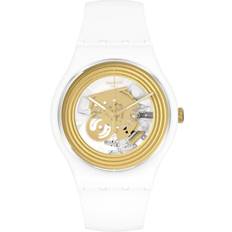 Swatch Mujer Relojes de pulsera Swatch Golden Rings White