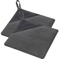 Leather Pot Holders Pillivuyt S12129123 Pot Holders Black (20.5x20.5cm)