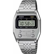 Casio a1100 Casio A1100D-1EF Grå Sølvfarvet