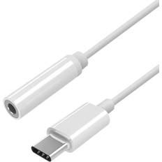 Aisens USB-C Macho Audio Estilo Apple 3.5 H 15 cm