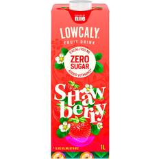 Lowcaly Frugtdrink, Strawberry, 1 L