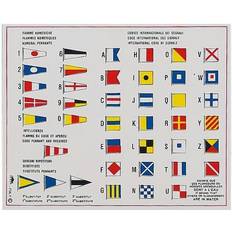 Signalflag Seatec Klistermærker, flagkoder