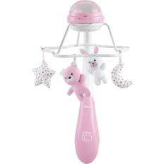 Téléphones portables Chicco Berceau Mobile Projecteur Arc-en-ciel Rose 1ut