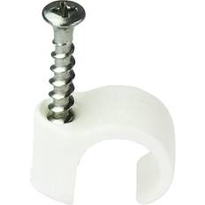 Gelia Skrueclips Hvid 4015041652 41 mm