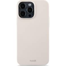 Holdit Mobilcover Slim Light Beige iPhone 15 Pro Max