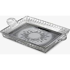 Transparent Serving Trays Waterford Lismore Diamond Crystal Serving Tray