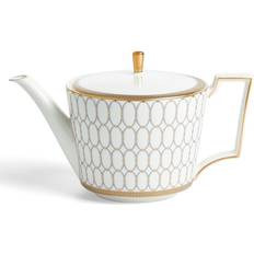 Gray Teapots Wedgwood Renaissance 0.04 -oz. Gray/White/Yellow Teapot