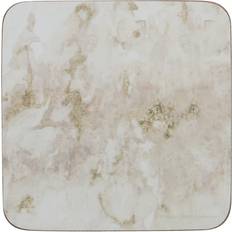 White Coasters Tops Marble Pack Of Premium Coaster