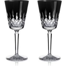 Black Drinking Glasses Waterford Lismore Goblets Drinking Glass