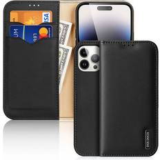 Wallet case iphone 15 pro Dux ducis Hivo Series Leather Wallet Case iPhone 15 Pro Max