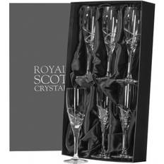 Royal Scot Skye Box of 6 Flute Champagne Glass