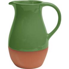 Green Cream Jugs Dexam Sintra Glazed Terracotta Cream Jug