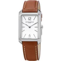 Baume & Mercier Herrklocka M0A10670 Hampton Vit/Läder